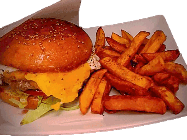 Mexico Burger (Scharf) (Hausgemacht)