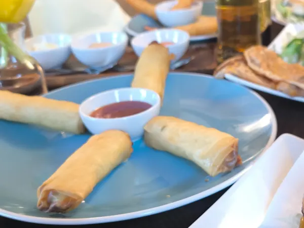 Crispy Spinach Rolls