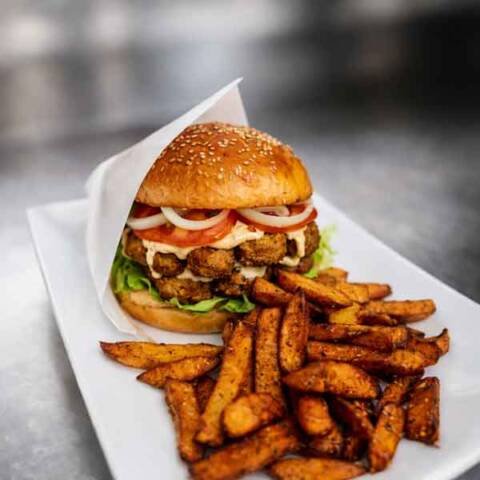 Vegan Burger (Hausgemacht)