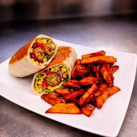 Vegan Humus Wrap Dürüm