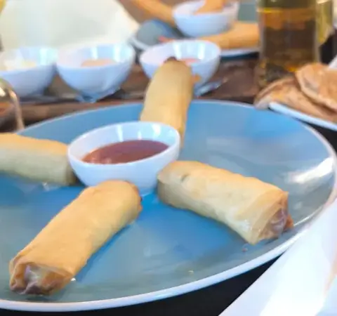 Crispy Potato Rolls